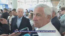 Antonio Tajani: "No soldati italiani in Ucraina" thumbnail