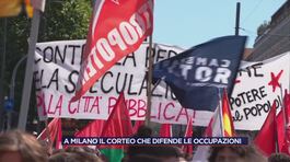 A Milano il corteo che difende le occupazioni thumbnail