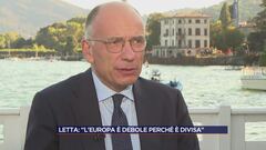 Letta: "L'Europa è debole perchè è divisa"