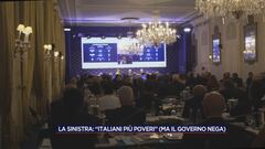 La sinistra: "Italiani più poveri" (Ma il Governo nega)
