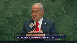 Netanyahu, il discorso show all'ONU thumbnail