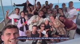 La flotilla non si ferma, ma non mancano le divisioni thumbnail