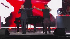 Gigi D'Alessio e Geolier in "Senza tucca'"