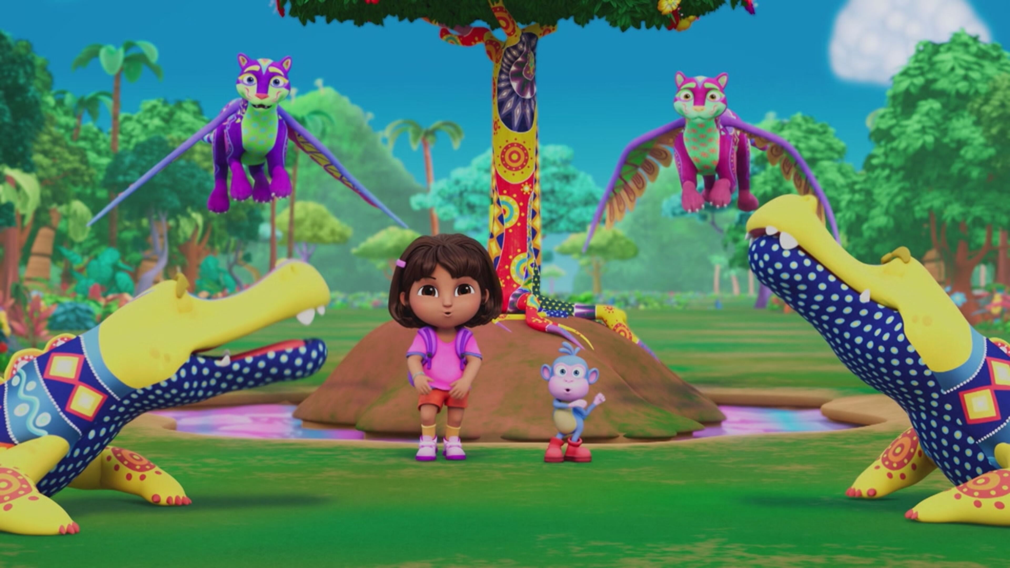 Dora e i fiorellini/Andrea l'alebrije