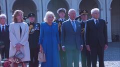 La prima visita di Re Carlo in Italia