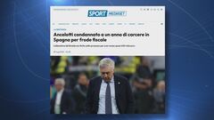 Ancelotti condannato per in Spagna per frode fiscale
