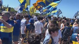 Boca Juniors, i tifosi invadono le spiagge di Miami thumbnail