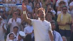 Wimbledon, Fognini si arrende al quinto set