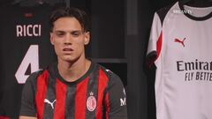 Milan, Ricci si presenta