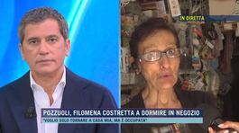 Pozzuoli, 79enne costretta a vivere nella sua merceria thumbnail