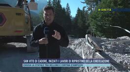 San Vito di Cadore, iniziati i lavori di ripristino della circolazione thumbnail