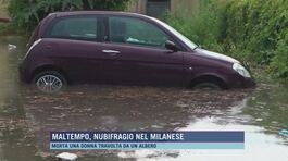 Maltempo, nubifragio nel milanese thumbnail