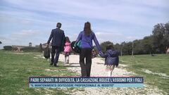 Padri separati in difficoltà, la Cassazione riduce l'assegno per i figli