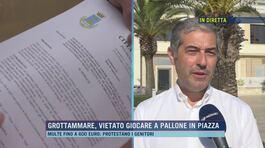 Grottammare, vietato giocare a pallone in piazza thumbnail