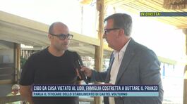 Castel Volturno: vietato portare al lido cibo da casa thumbnail