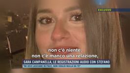 Sara Campanella, le registrazioni audio con Stefano thumbnail
