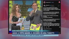 Addio a Pippo Baudo, il ricordo di Alba Parietti thumbnail