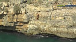 Tuffi pericolosi nelle acque di Polignano a Mare thumbnail