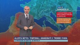 Allerta meteo: temporali, grandinate e trombe d'aria thumbnail