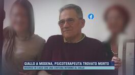 Giallo a Modena, psicoterapeuta trovato morto thumbnail