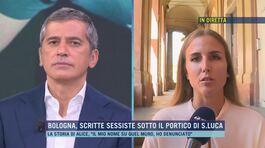 Bologna, scritte sessiste sotto il portico di S. Luca thumbnail