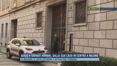 Addio a Giorgio Armani, dalla sua casa in centro a Milano