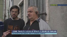 13enne travolto e ucciso da un'auto, il dolore dei familiari thumbnail