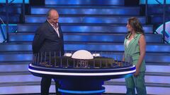 La campionessa Miriana alla Ruota delle Meraviglie