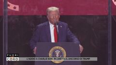 L'addio a Charlie Kirk: in diretta il discorso di Trump