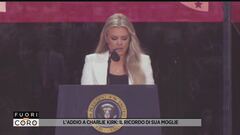 L'addio a Charlie Kirk, la vedova: "Perdono il killer di mio marito"