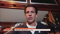 Lorenzo D'Agostino, in collegamento dalla Global Sumud Flotilla