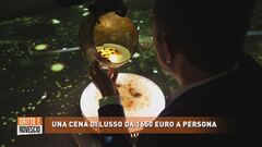 Una cena di lusso da 1650 euro a persona