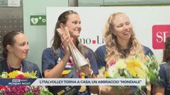 L'Italvolley torna a casa con la coppa