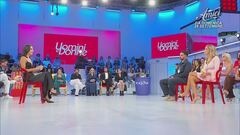 Sarah, Valerio e Ary: il confronto