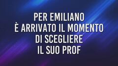 Emiliano e la scelta del prof. - 29 settembre