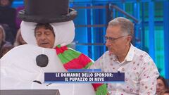 Le domande dello sponsor: il pupazzo di neve