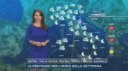 Meteo, Italia divisa tra maltempo e caldo anomalo thumbnail