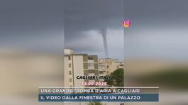 Una grande tromba d'aria a Cagliari thumbnail