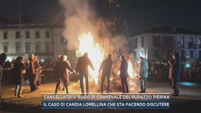 Cancellato il rogo di Carnevale del pupazzo Pierina