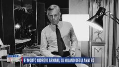 È morto Giorgio Armani, la Milano degli anni 80