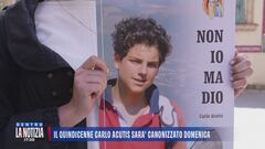 Il quindicenne Carlo Acutis sarà canonizzato domenica