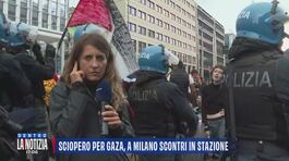 Sciopero per Gaza, a Milano scontri in stazione thumbnail