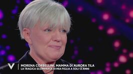 Morena Corbellini e il dolore per la morte della figlia Aurora Tila thumbnail