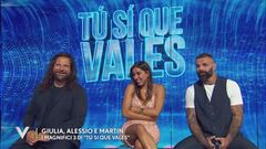 Giulia Stabile, Alessio Sakara e Martín Castrogiovanni: "La nuova stagione di Tu Si Que Vales" Giulia Stabile, Alessio Sakara e Martín Castrogiovanni: "La nuova stagione di Tu Si Que Vales"
