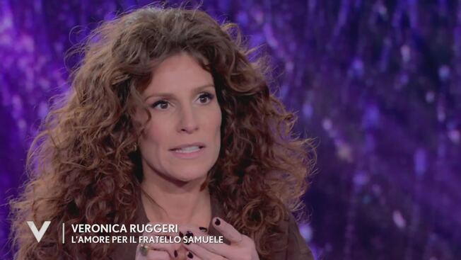 Veronica Ruggiero Veronica Ruggeri e l'amore per il fratello Samuele