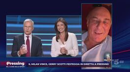 Il Milan vince, Gerry Scotti festeggia: la telefonata in diretta thumbnail