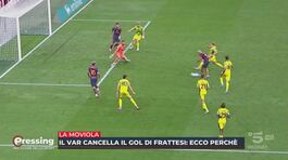 La moviola di Inter-Sassuolo: ecco perché è stato annullato il gol di Frattesi thumbnail