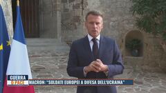 Emmanuel Macron: "Soldati europei a difesa dell'Ucraina"