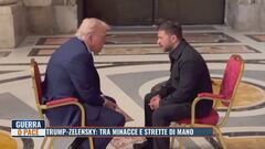 Volodymyr Zelensky - Donald Trump: tra minacce e strette di mano