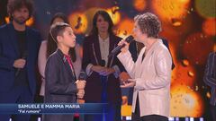Samuele Denaro e mamma Maria in "Fai Rumore"